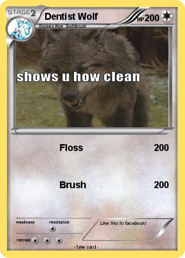 Pokemon Dentist Wolf