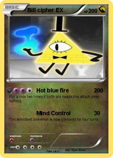 Pokemon Bill cipher EX