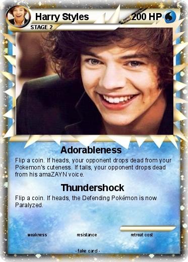Pokemon Harry Styles