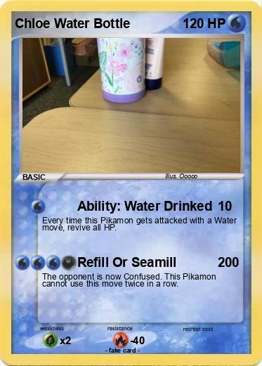 Pokemon Chloe Water Bottle