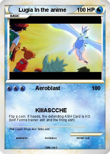 Pokemon Lugia In the anime