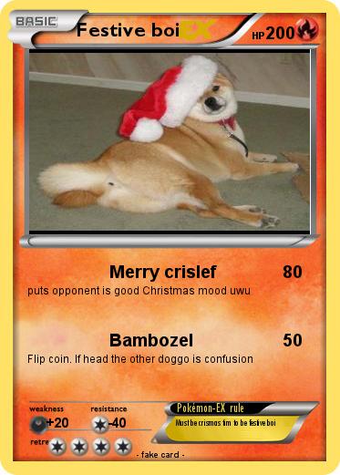 Pokemon Festive boi