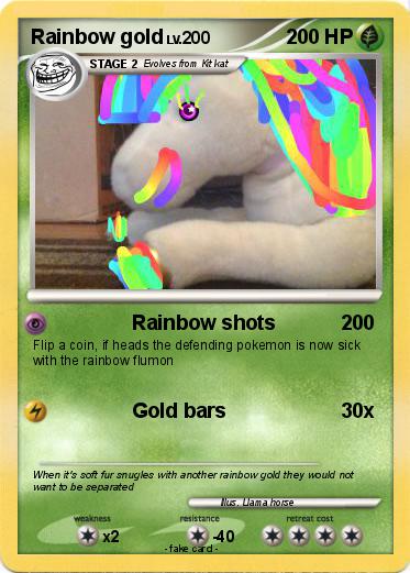 Pokemon Rainbow gold