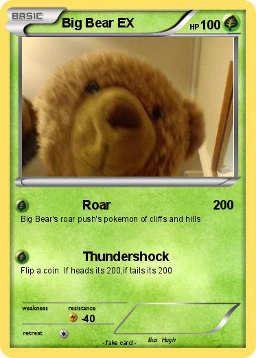 Pokemon Big Bear EX