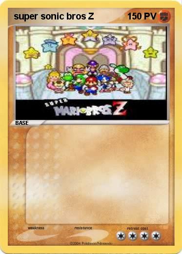 Pokemon super sonic bros Z