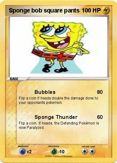 Pokemon Sponge bob square pants