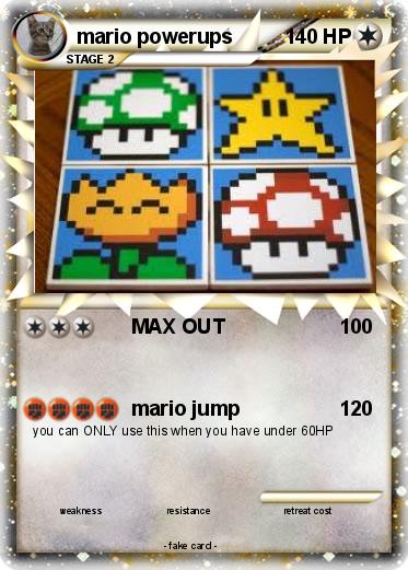 Pokemon mario powerups