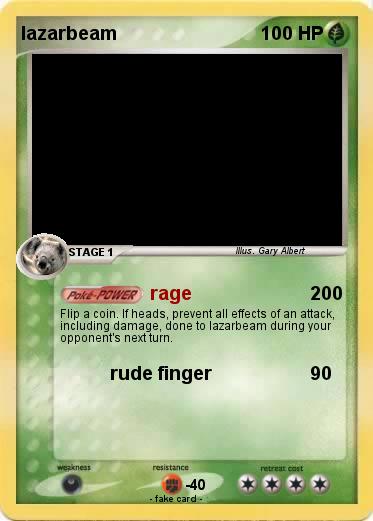 Pokemon lazarbeam