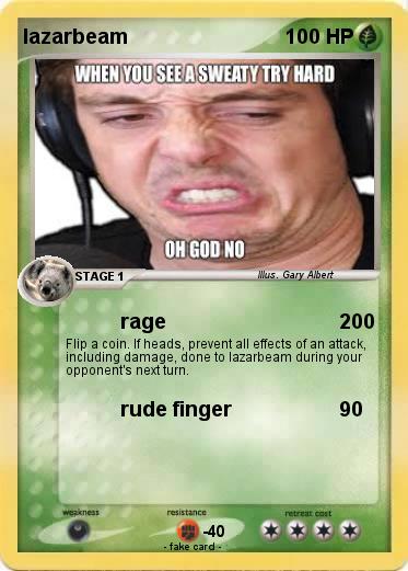 Pokemon lazarbeam