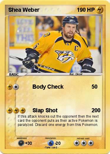 Pokemon Shea Weber