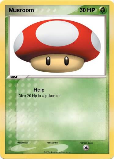 Pokemon Musroom