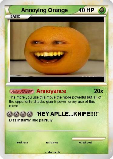 Pokemon Annoying Orange