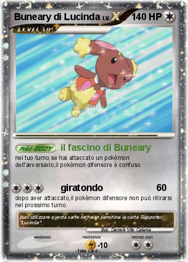 Pokemon Buneary di Lucinda
