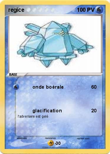Pokemon regice