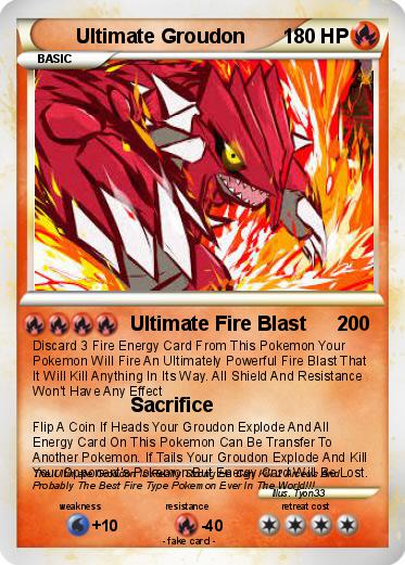 Pokemon Ultimate Groudon