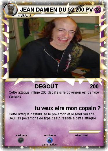Pokemon JEAN DAMIEN DU 52
