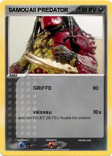 Pokemon SAMOUAII PREDATOR