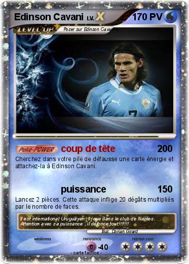Pokemon Edinson Cavani