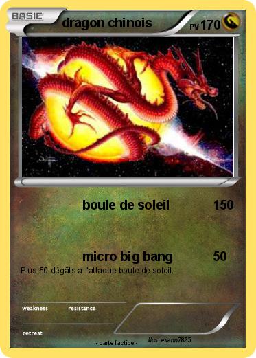 Pokemon dragon chinois
