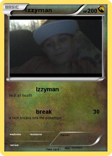 Pokemon Izzyman