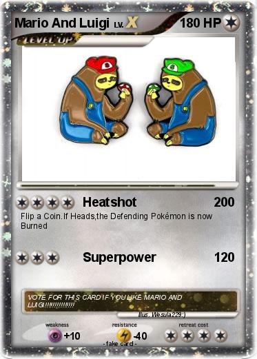 Pokemon Mario And Luigi