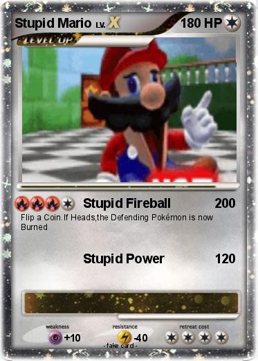 Pokemon Stupid Mario
