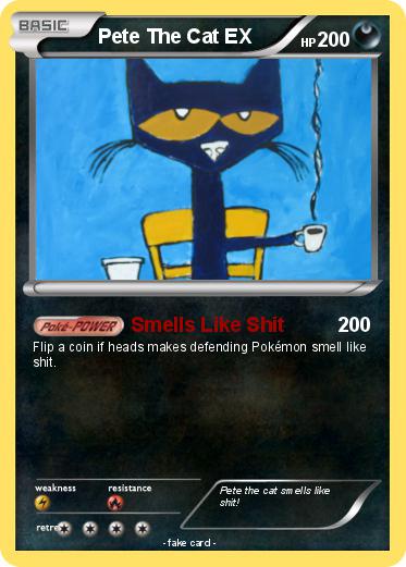 Pokemon Pete The Cat EX