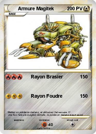 Pokemon Armure Magitek