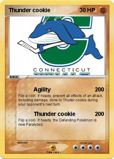 Pokemon Thunder cookie