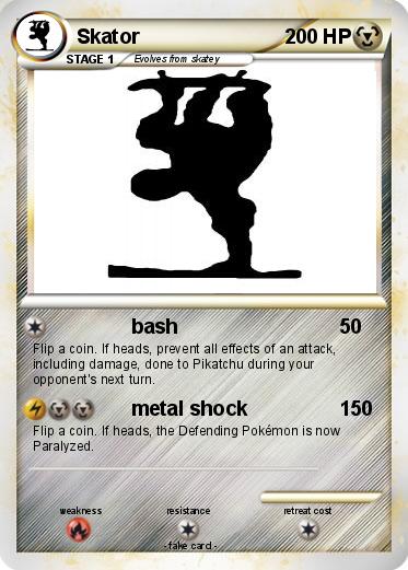 Pokemon Skator