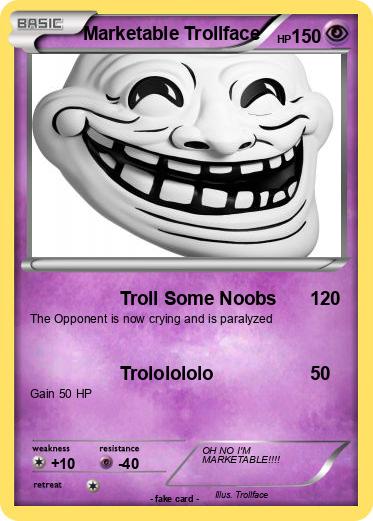 Pokemon Marketable Trollface