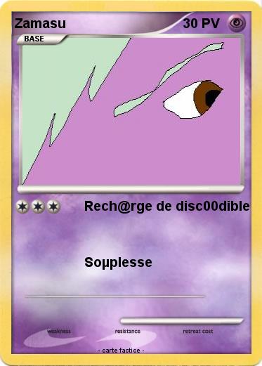 Pokemon Zamasu