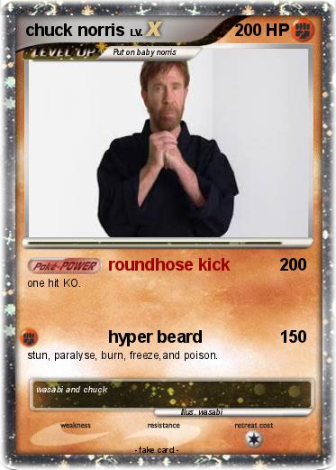 Pokemon chuck norris