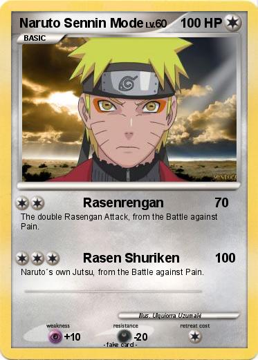 Pokemon Naruto Sennin Mode