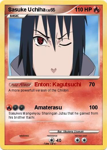Pokemon Sasuke Uchiha