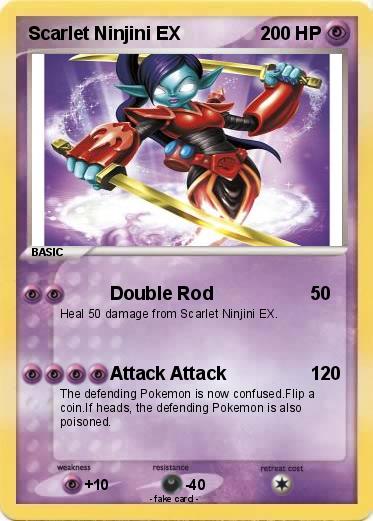 Pokemon Scarlet Ninjini EX