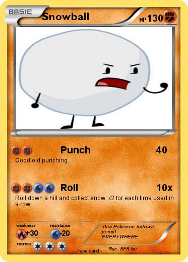 Pokemon Snowball
