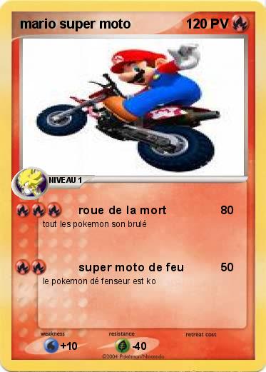 Pokemon mario super moto