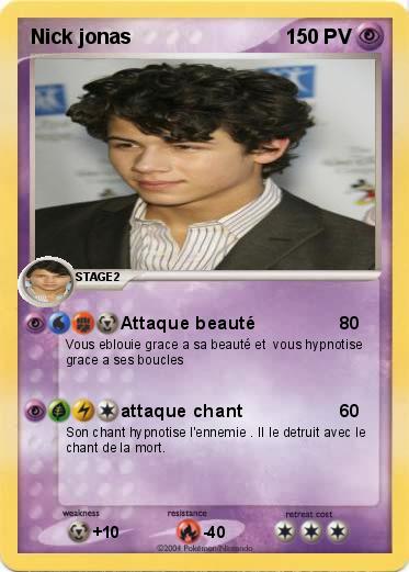 Pokemon Nick jonas