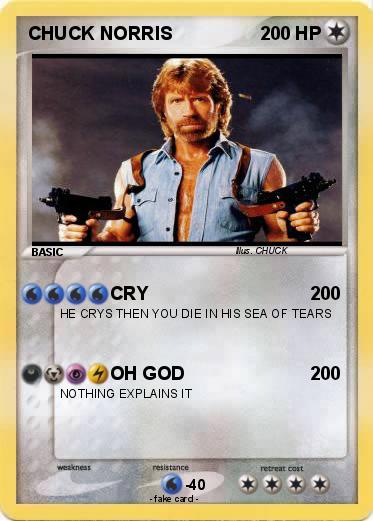 Pokemon CHUCK NORRIS