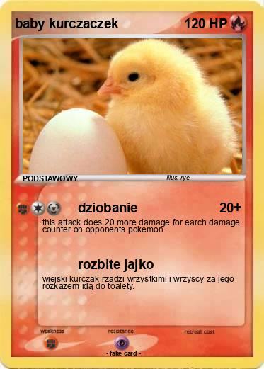 Pokemon baby kurczaczek