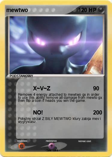 Pokemon mewtwo