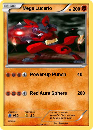 Pokemon Mega Lucario