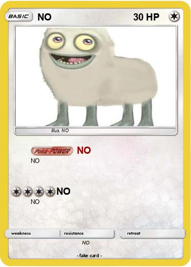 Pokemon NO