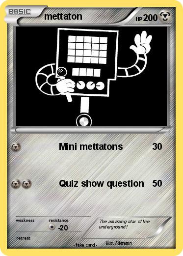 Pokemon mettaton