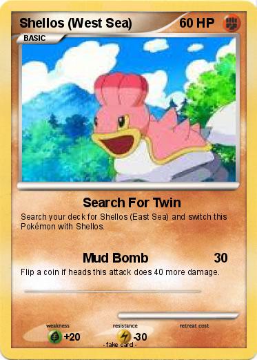 Pokemon Shellos (West Sea)
