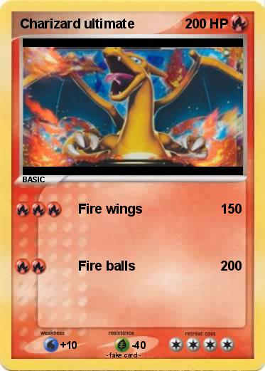 Pokemon Charizard ultimate