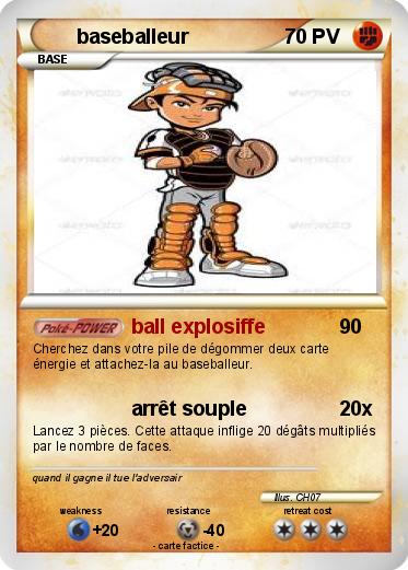 Pokemon baseballeur