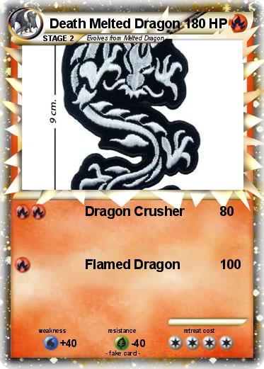 Pokemon Death Melted Dragon