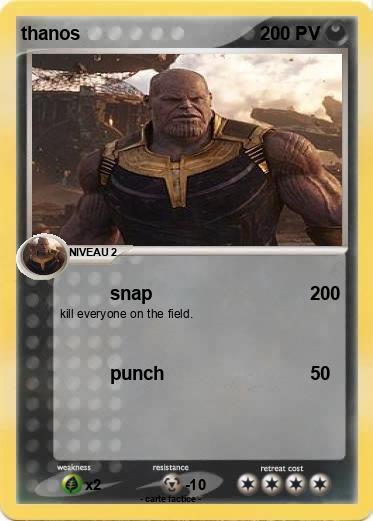 Pokemon thanos